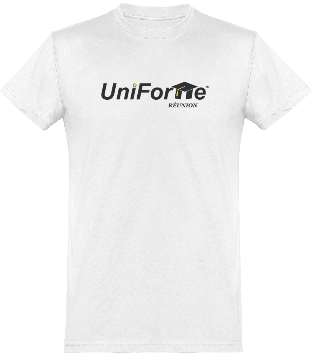 T-shirt Starter Homme - UniForMe Réunion (Logo Noir)